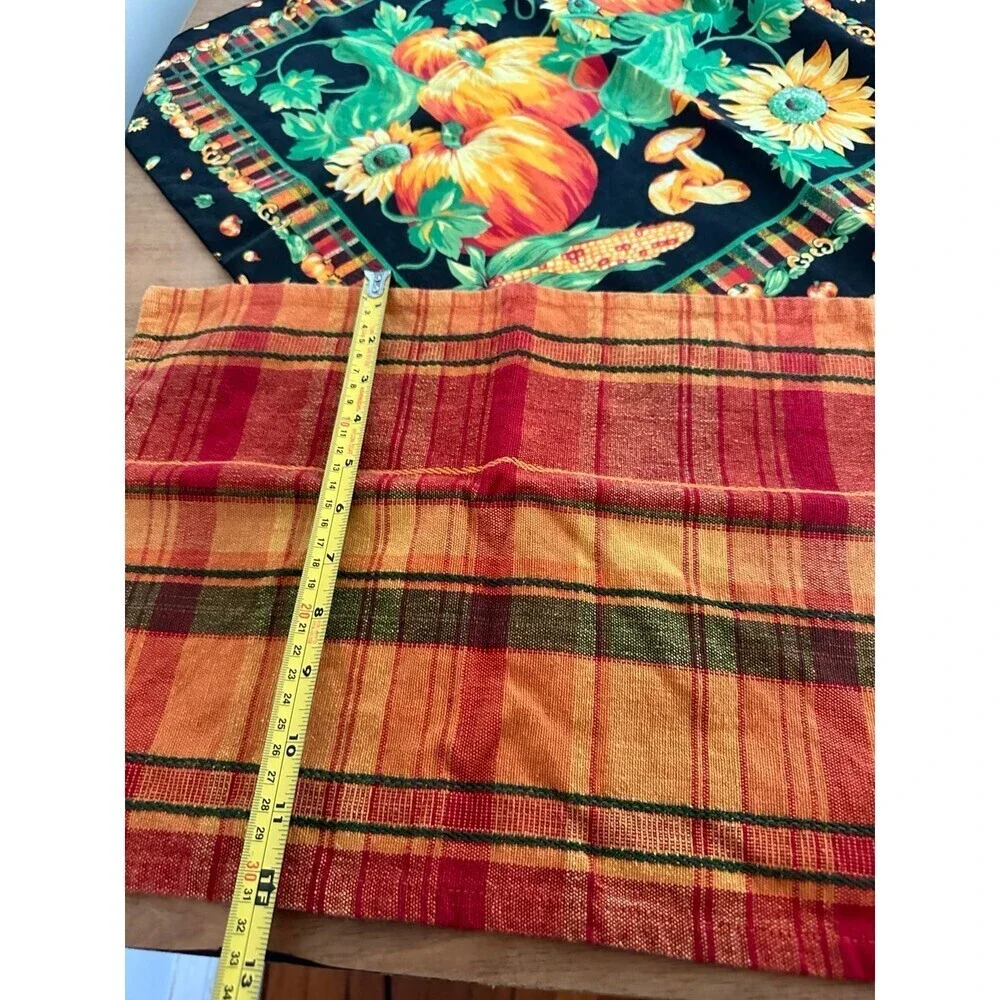 Two Fall Kitchen Linens